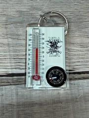 NRA ILA Thermostat Compass Keychain