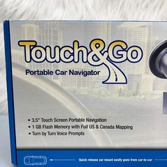 Jensen Touch & Go NVX227 3.5” LCD Touchscreen Portable Car Navigator