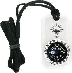 Pocket-Sized Orienteering Compass – Luminous Dial & Rotating Bezel for Precision