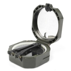 Pocket Transit Army Geology Compass for Outdoor Hiking Camping Survival Marching