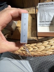 Vintage Silva Clino Master Heightmeter Clinometer Sisteco Finland Box And Manuel