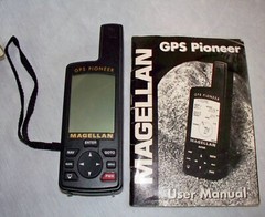 Magellan GPS Pioneer Satellite Navigator Model #63000 W/Box & Instruction Manual