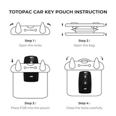 Pack Waterproof Car Key FOB Case Floating Wallet Pouch for 2 Orange + Orange