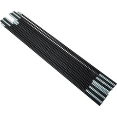 Outdoor Tent Pole Kit 1 Pair 5.49m Fiberglass Rods for Shelter Frame Setup