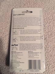 Coleman Liquid Filled Two Scale Hiking / Camping Map Compass 814A630T BRAND NEW!