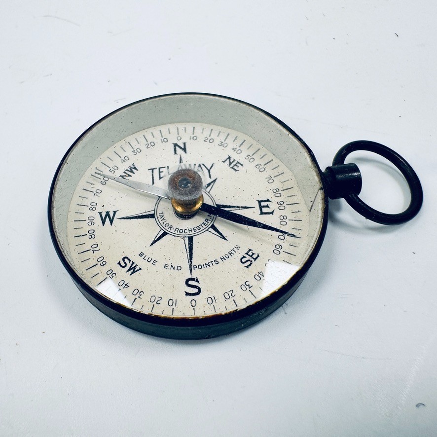 Vintage Taylor Telaway Pocket Compass