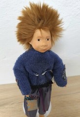 Artist doll porcelain doll Kadma 26 cm collector rarity Vintage