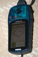 Garmin eTrex Legend Handheld external power only, no battery power on