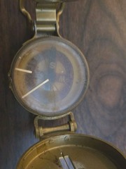 Vintage & Collectible Metal Liquid Filled LENSATIC Precision Pathfinder Compass