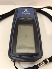 Used Cobra GPS 100 Handheld With Neck Lanyard
