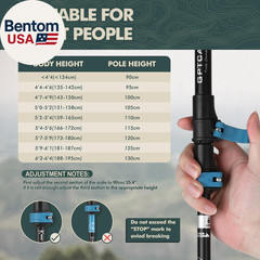 Walking Sticks,Trekking Poles Collapsible Hiking Poles,Lightweight Folding Trave