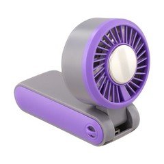 Portable Handheld Fan 2400mAh Battery USB Rechargeable 100 Speed Cold Air