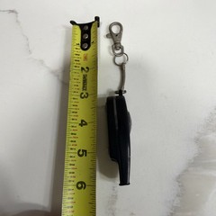 Coghlans Multifunction Keychain 4 in 1 Whistle Magnifier Compass Thermometer