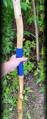 56” Vine Twisted Sweetgum Walking Stick Handmade & Finished