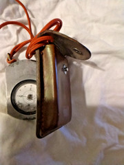 Vintage survey citing compass Suunto KB14-360 compass With leather Case tether