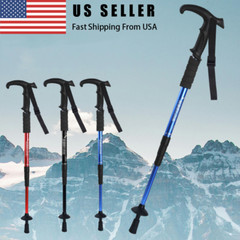 Cane Walking Stick Adjustable Folding Walking Aluminum Collapsible Travel Hiking