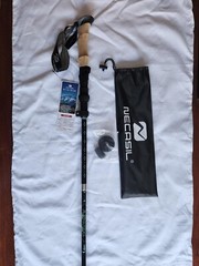 Set of 2 Necasil N83 Folding Trekking Poles 42″-51″.. 7075T6 Aircraft Grade Alum
