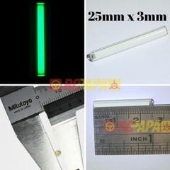 Self-Luminos Vital Round Tube 3x25mm Night Equipemnt Marker 25 Years life DIY