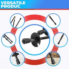 6 Pcs Hiking Pole Tips Hiking Accessories – Cane Rubber Tips Replacement Hiki…
