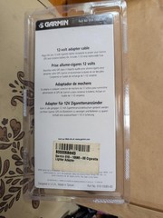 Garmin 12V Adapter Cable f/Cigarette Lighter 010-10085-00 New Sealed Package