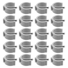 20 PCS Shaped Buckles for Crutches Walker Accessories Cane Accessory