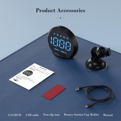 G13 GPS Speedometer, Universal Digital GPS Speedometer with Color Font , USB …