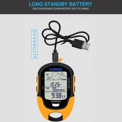 Multifunction LCD Digital GPS Altimeter Barometer Compass Portable Outdoor LHSZ