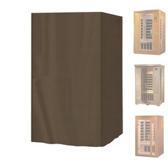 All-Weather Sauna Cover Convenient Zipper Closure Oxford Polyester Construction