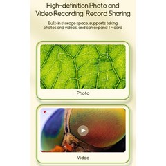 Portable 1000X Handheld Digital Microscope with for 2 Inch IPS Screen for