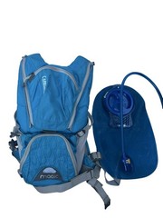 CamelBak Magic Hydration Backpack Blue Hiking Cycling Pack w Reservoir