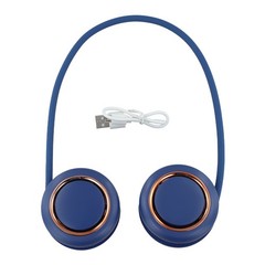 Rechargeable Necklace Neck Fan with Adjustable Airflow Lightweight Design