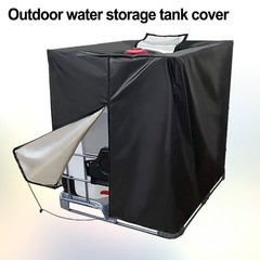 IBC Tote Cover Heavy-Duty Protection 210D Oxford Fabric Secure Attachment
