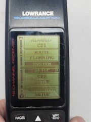 Lowrance Globalmap 100 GPS Receiver Working