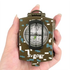 Pocket Transit Waterproof Compass for Surveyors Forester Hiking Camping Marching