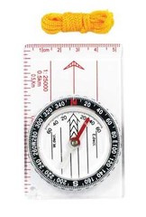 Waypoint Map Compass with Ruler and Lanyard