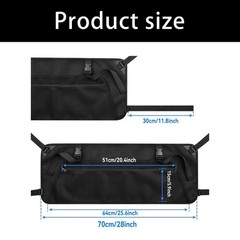 Outdoor Folding Cart Extra Breathable Storage Bag 28×11 Inches Carry Belongings