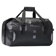 Waterproof Motorcycle Dry Bag – Duffle Tail Bag Soft Luggage, 40L Black