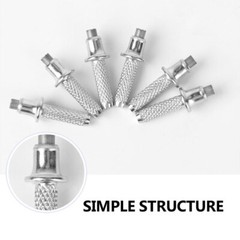 6 PCS Hiking Stick Tips Trekking Pole Parts Outdoor Alpenstock Accessory