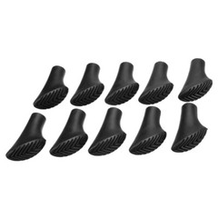10 Reinforced Rubber Tip End Cap Hammers Trekking Pole Hiking Walking Stick Cane