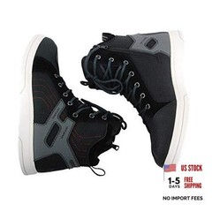 Men’s Motorcycle Boots Rider Racing Hiking Trekking Outdoor 9.5 Mt035-gray