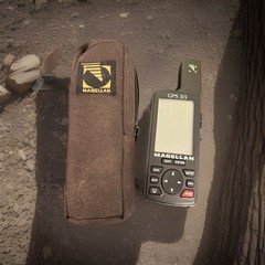 Vintage Magellan GPS 315 Handheld Navigator Working – See Pics