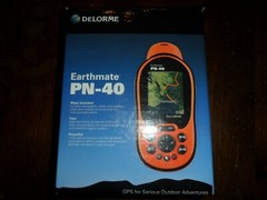 Delorme Earthmate PN-40 Handheld GPS Orange