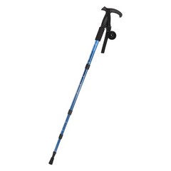 2 Telescopic Walking Sticks Lightweight Adjustable For Hiking Outdoors