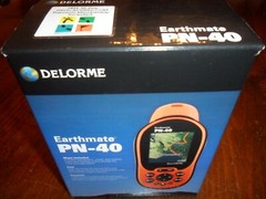 Delorme Earthmate PN-40 Handheld GPS Orange