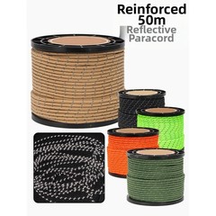 Weather Resistant Reflective Rope for Outdoor Camping 50 Meter Strong Rope