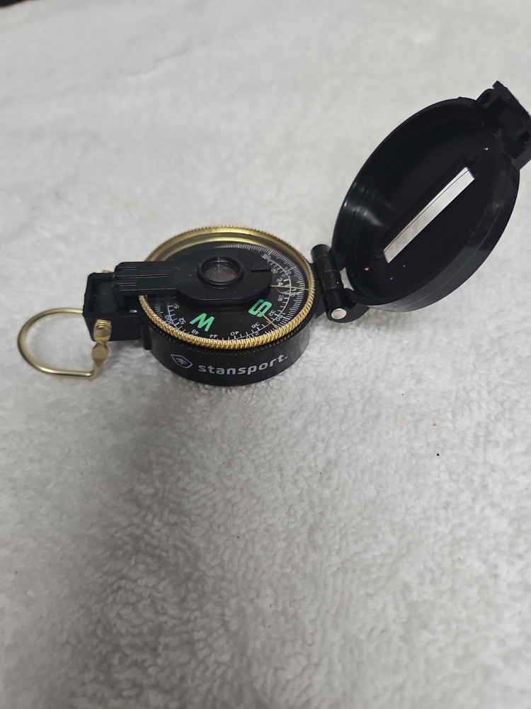 Stansport Military-Style Lensatic Compass – Great Condition!