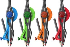 Precision Locking Compass with Retractable Point – Assorted Colors, 6.89″x4.13″