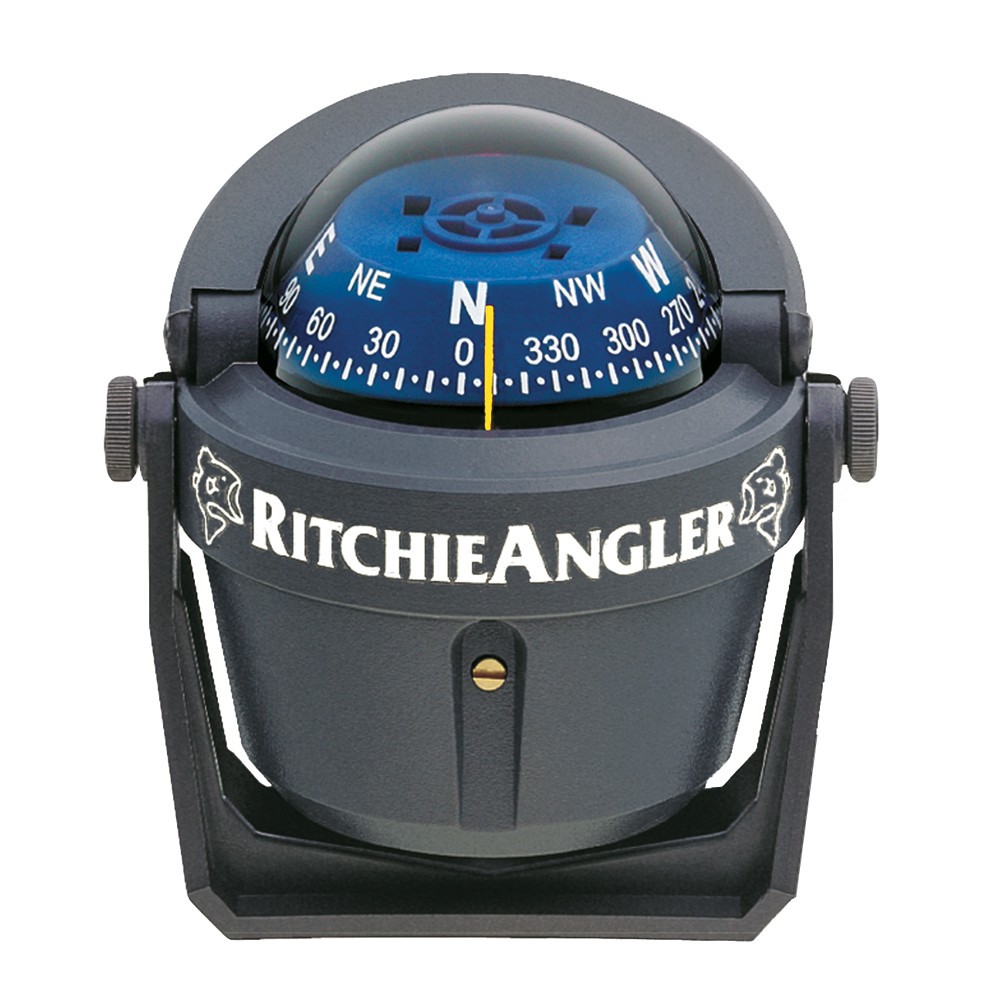 Ritchie RA-91 RitchieAngler Compass – Bracket Mount – Gray RA-91 UPC 01034216…
