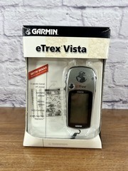 Garmin eTrex Vista Portable Handheld GPS Hiking Companion – With Box
