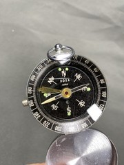 Vintage DOXA 1960s Pocket Compass ~ Made In Japan